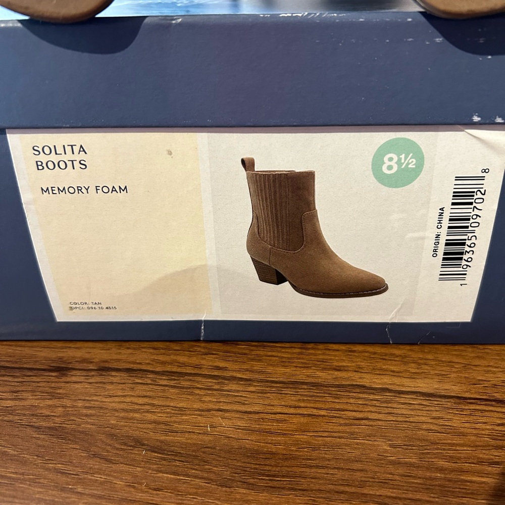 Universal Thread Tan Ankle Boots - image 6